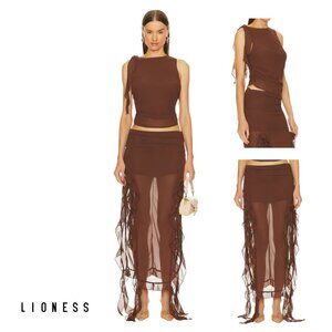 LIONESS Rendezvous Maxi Skirt & Top